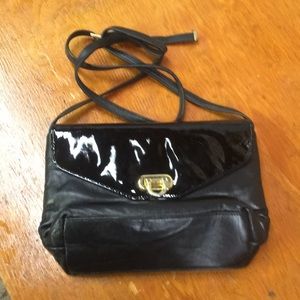 Easy spirit black leather purse